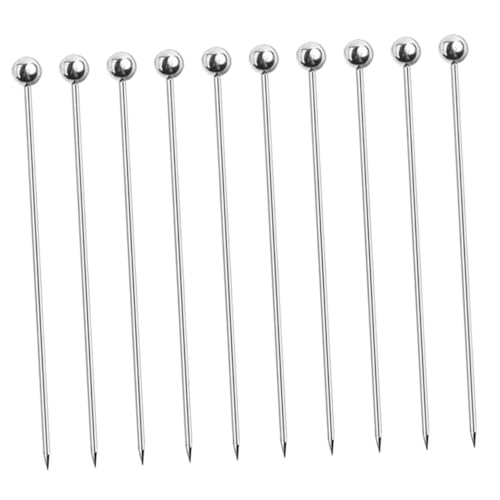 PRETYZOOM 2 Sätze Teiliges Set Cocktail Picks Wiederverwendbare Obstspieße Für Partys Festivals Und Snacks Lange Kompakte Und Langlebige Cocktailspieße Aus Rostfreiem 10 Stück * 2 PRETYZOOM 2 Sätze Teiliges Set Cocktail Picks Wiederverwendbare Obstspieße Für Partys Festivals Und Snacks Lange Kompakte Und Langlebige Cocktailspieße Aus Rostfreiem 10 Stück * 2 von PRETYZOOM