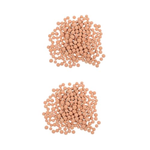PRETYZOOM 2 Stück 1 Aquarium-Reinigungsball Pool-Filterkugeln Reiniger Tank Stand Pumpe kleine Filterbälle Filterzubehör Kompakter Aquarienfilter Aquarienbedarf Kleiner Filterball Ceramsite von PRETYZOOM