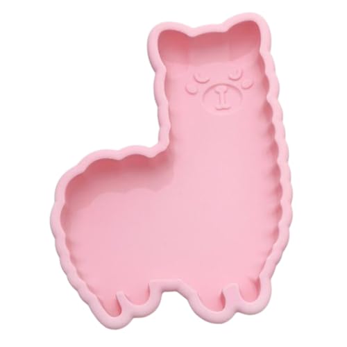 PRETYZOOM 2 Stück 6 Alpaka Silikon Form Alpaka-harz Tierische Seife Osterparty Backen Lama Kuchenform Backformen Für Tiere Antihaftbeschichtetes Backgeschirr Backzubehör 3d Kieselgel Keks von PRETYZOOM
