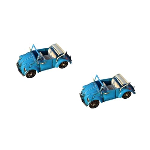 PRETYZOOM 2 Stück Antikes Eisenfahrzeug Ornament Kreative Tischdekoration für Wohnzimmer und Schlafzimmer Blau Vintage Desktop Schmuck für Stilvolle Raumgestaltung PRETYZOOM 2 Stück Antikes Eisenfahrzeug Ornament Kreative Tischdekoration für Wohnzimmer und Schlafzimmer Blau Vintage Desktop Schmuck für Stilvolle Raumgestaltung von PRETYZOOM