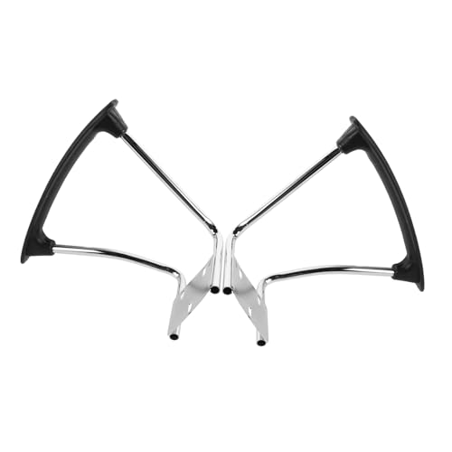 PRETYZOOM 2 Stück Armlehne für Bürostühle Bürostuhl Armruhe Stühle Arm Gaming-Stuhlarm Büroarmlehne Halterung Ersatzarmlehne für Bürostuhl Ersatzteile für Bürostühle Rostfreier Stahl von PRETYZOOM