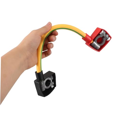 PRETYZOOM 2 Stück Batteriekabel Präzise Klemmen für Auto Lkw Positive Negative Anschlüsse Stabile Stromübertragung Multifahrzeug Kompatibel Einfache Montage ohne Werkzeug von PRETYZOOM