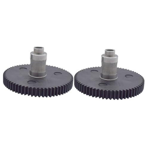 PRETYZOOM 2 Stück Edelstahl Feeder Ritzel Zähne Drucker Extruder Getriebe Ersatzteil für Professionelle Filamentzufuhr von PRETYZOOM