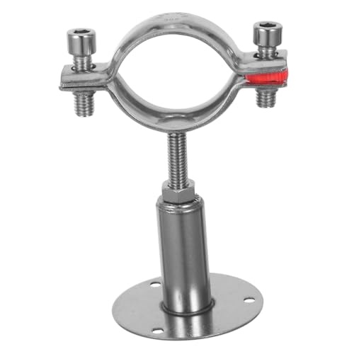 PRETYZOOM 2 Stück Edelstahl Rohrhalterung Verstellbar Wand Deckenmontage Rohrschelle mit Schrauben und Dübeln Metall Halter für Rohre und Rohraufhängung Rostfrei und Korrosionsbeständig PRETYZOOM 2 Stück Edelstahl Rohrhalterung Verstellbar Wand Deckenmontage Rohrschelle mit Schrauben und Dübeln Metall Halter für Rohre und Rohraufhängung Rostfrei und Korrosionsbeständig von PRETYZOOM