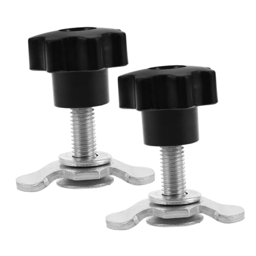 PRETYZOOM 2 Stück Gewindebefestigung für Camping Wohnmobile Aluminium Schienen Zubehör mit Handknopf Robuste und Leichte Schraubensicherung für Zelt Sonnenschirm und Beleuchtung PRETYZOOM 2 Stück Gewindebefestigung für Camping Wohnmobile Aluminium Schienen Zubehör mit Handknopf Robuste und Leichte Schraubensicherung für Zelt Sonnenschirm und Beleuchtung von PRETYZOOM