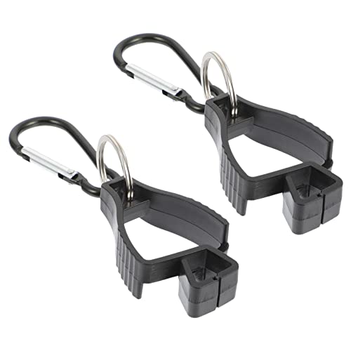 PRETYZOOM 2 Stück Gürtelclips für Handschuhe Praktische Halterung für Arbeitshandschuhe Outdoor Einsatz Strapazierfähige Clips zum Befestigen von Werkzeugen Helmen und Handtüchern von PRETYZOOM
