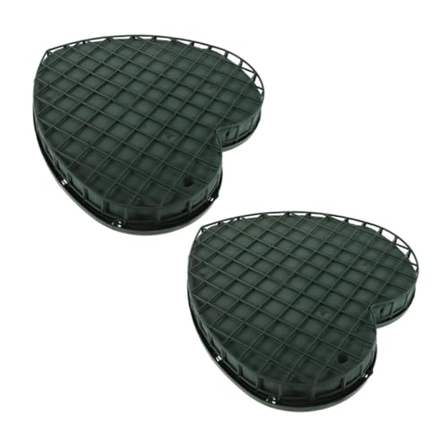 PRETYZOOM 2 Stück Herzförmiger Blumensteckschaum mit Saugnapf Blumenschwamm Hochzeit Auto Dekoration Wiederverwendbar für Frischblumen Brautwagen Romantisches Design Passend für PRETYZOOM 2 Stück Herzförmiger Blumensteckschaum mit Saugnapf Blumenschwamm Hochzeit Auto Dekoration Wiederverwendbar für Frischblumen Brautwagen Romantisches Design Passend für von PRETYZOOM