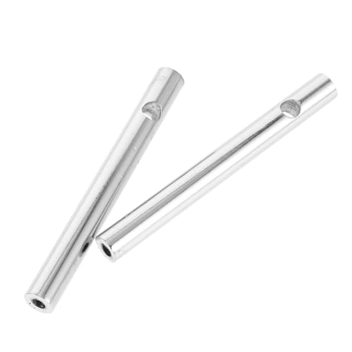 PRETYZOOM 2 Stück Möbelverbinder Weinschrank-Hardware Geländerhandlauf Innenmöbelgeländerkappen Handläufe. Geländerverbinder Anschlüsse Für Postkappen Geländerhalter Rostfreier Stahl Silber PRETYZOOM 2 Stück Möbelverbinder Weinschrank-Hardware Geländerhandlauf Innenmöbelgeländerkappen Handläufe. Geländerverbinder Anschlüsse Für Postkappen Geländerhalter Rostfreier Stahl Silber von PRETYZOOM