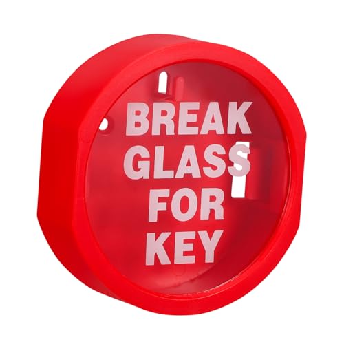 PRETYZOOM 2 Stück Notfallschlüsselkasten Feuerwehr Schlüsselbox mit Glasbruchfunktion Abschließbar Wandmontierbar Sicherer Aufbewahrungsbehälter für Tür und Gefahrgut Platzsparend für PRETYZOOM 2 Stück Notfallschlüsselkasten Feuerwehr Schlüsselbox mit Glasbruchfunktion Abschließbar Wandmontierbar Sicherer Aufbewahrungsbehälter für Tür und Gefahrgut Platzsparend für von PRETYZOOM