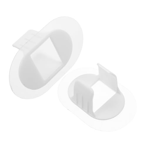 PRETYZOOM 2 Stück Selbstklebende PVC Rohrhalterungen für Waschmaschinenablaufschläuche Unsichtbares Design zur Sicheren Fixierung von Rohren Kleinen Waschräumen für Klimaanlagen PRETYZOOM 2 Stück Selbstklebende PVC Rohrhalterungen für Waschmaschinenablaufschläuche Unsichtbares Design zur Sicheren Fixierung von Rohren Kleinen Waschräumen für Klimaanlagen von PRETYZOOM