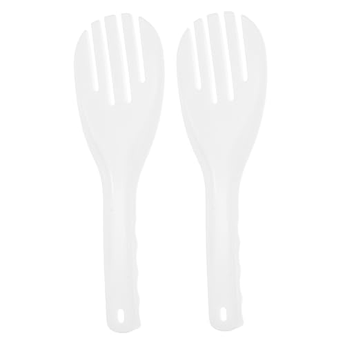 PRETYZOOM 2 Stück Teiliges Antihaftbeschichtete Reislöffel aus Hitzebeständigem Kunststoff Gabelähnlicher Reisspatel für Küche Kantinen Einfaches Portionieren und Leicht zu Reinigen PRETYZOOM 2 Stück Teiliges Antihaftbeschichtete Reislöffel aus Hitzebeständigem Kunststoff Gabelähnlicher Reisspatel für Küche Kantinen Einfaches Portionieren und Leicht zu Reinigen von PRETYZOOM