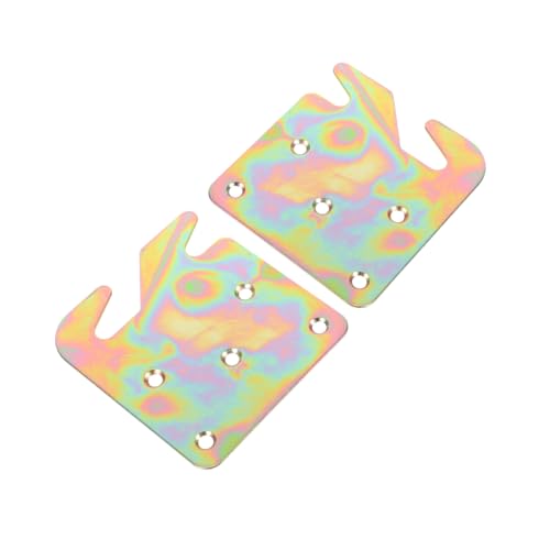 PRETYZOOM 2 Stück Teiliges Bettscharnierset aus Robustem Material Flache Gerade Beschläge Design Kompatibel für Massivholzbetten Langlebige Bettbeschläge für Stabile Bettverbindungen PRETYZOOM 2 Stück Teiliges Bettscharnierset aus Robustem Material Flache Gerade Beschläge Design Kompatibel für Massivholzbetten Langlebige Bettbeschläge für Stabile Bettverbindungen von PRETYZOOM