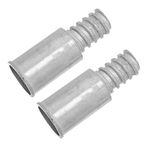 PRETYZOOM 2 Stück Teiliges Metallgewinde adapterset für Besen Moppsstiele Robustes Gewindeteil zur Verlängerung von Teleskopstangen Einfache Installation Kompatibel mit Reinigungswerkzeugen PRETYZOOM 2 Stück Teiliges Metallgewinde adapterset für Besen Moppsstiele Robustes Gewindeteil zur Verlängerung von Teleskopstangen Einfache Installation Kompatibel mit Reinigungswerkzeugen von PRETYZOOM