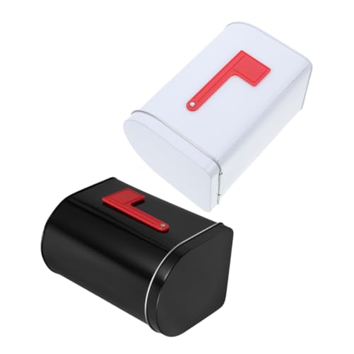 PRETYZOOM 2 Stück Teiliges Mini Briefkasten Dose aus Robustem Weißblech Dekorative Süßigkeitenbox mit Elegantem Vintage Design Vielseitig für Büro und Festtagsdeko Langlebige Metall PRETYZOOM 2 Stück Teiliges Mini Briefkasten Dose aus Robustem Weißblech Dekorative Süßigkeitenbox mit Elegantem Vintage Design Vielseitig für Büro und Festtagsdeko Langlebige Metall von PRETYZOOM