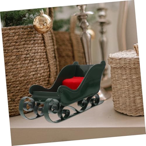 PRETYZOOM 2 Stück Teiliges Weihnachts-schneeschlitten Stabilem Kunststoff Dekorativer Santa-Schlitten mit Feinen Details Festlicher Tischschmuck und Candy-behälter für Xmas Wohn Kaminregal PRETYZOOM 2 Stück Teiliges Weihnachts-schneeschlitten Stabilem Kunststoff Dekorativer Santa-Schlitten mit Feinen Details Festlicher Tischschmuck und Candy-behälter für Xmas Wohn Kaminregal von PRETYZOOM