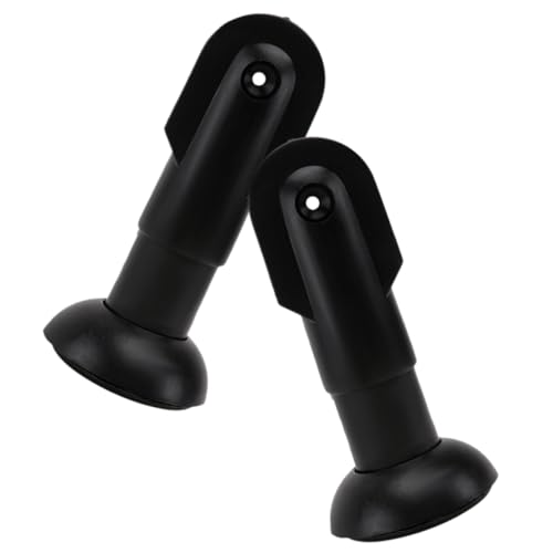 PRETYZOOM 2 Stück Toilettentrennwand Stützfuß Robustem Kunststoff Kratzfest Rutschfest Leichtes Design für Öffentliche Badezimmer Langlebige Trennwandhalterung Passform von PRETYZOOM