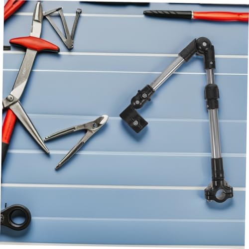 PRETYZOOM 2 Stück Verstellbarer Regenschirmhalter für Fahrrad Kinderwagen mit Teleskopfunktion Windfest Leichter Klappbarer Halter Bike Golfwagen Strandstuhl von PRETYZOOM