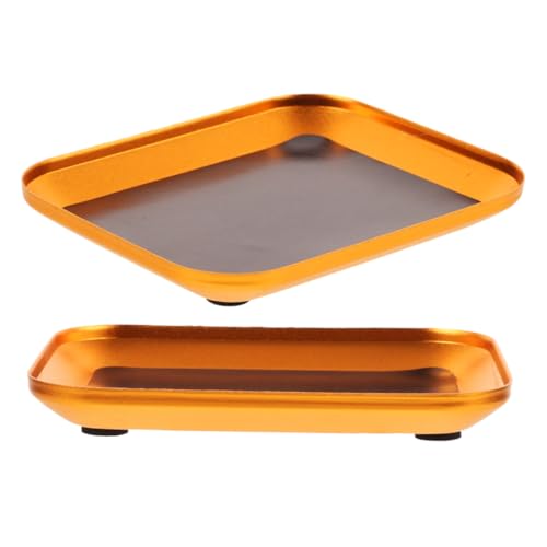 PRETYZOOM 2 Stücke Schraube Tablett Bolzen Tablett Werkzeug Tablett Schrauben Tablett Modell Werkzeuge Teile Tablett Bolzen Organizer Tablett Aluminium Legierung von PRETYZOOM