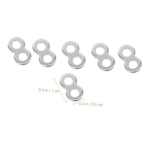 PRETYZOOM 20 Stck Teiliges Edelstahl Tischplattenbefestiger Robuste Möbelverbinder Praktische Tischverbinderclips für Stabile Desktop verbindung PRETYZOOM 20 Stck Teiliges Edelstahl Tischplattenbefestiger Robuste Möbelverbinder Praktische Tischverbinderclips für Stabile Desktop verbindung von PRETYZOOM