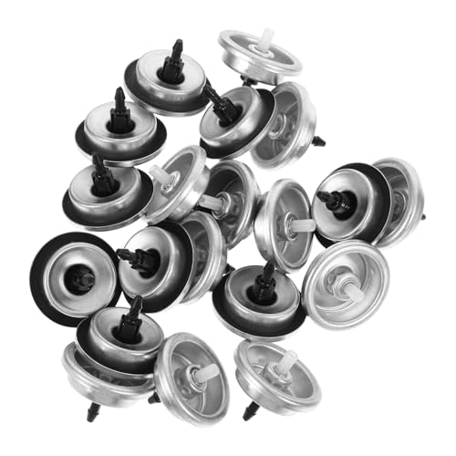 PRETYZOOM 20 Stück Austausch der Sprühdüse Sprühkopf Set Ventil für D Drucker Spray Düse Maler zubehör spritzdüse Sprühdosenaufsatz Sprühfarbe Lüfterdüse Aerosoldüse Rostfreier Stahl Silver von PRETYZOOM