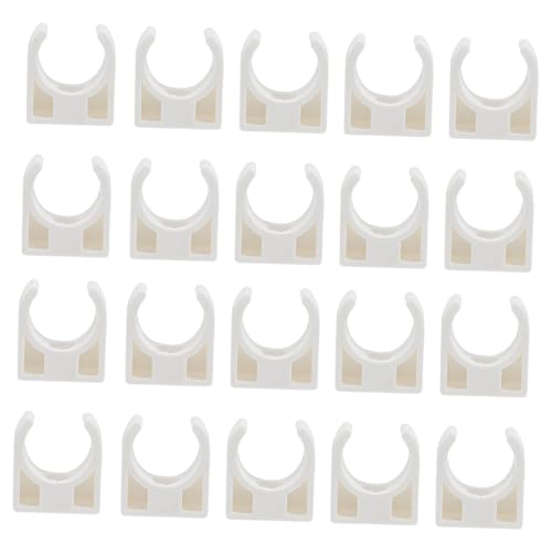 PRETYZOOM 20 Stück Teiliges Kunststoffklemme für Kleine Dc motoren Stabile Montagebasis Rostfrei Langlebig für DIY motorspielzeug und Modellbau von PRETYZOOM