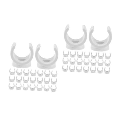 PRETYZOOM 200 Stck. PVC Rohrschellen U-form Kunststoff Rohrhalterung Rohrbefestigung Rohrclips für Sanitär Elektro Mechanik Weiß Kompakt Platzsparend Robust PRETYZOOM 200 Stck. PVC Rohrschellen U-form Kunststoff Rohrhalterung Rohrbefestigung Rohrclips für Sanitär Elektro Mechanik Weiß Kompakt Platzsparend Robust von PRETYZOOM