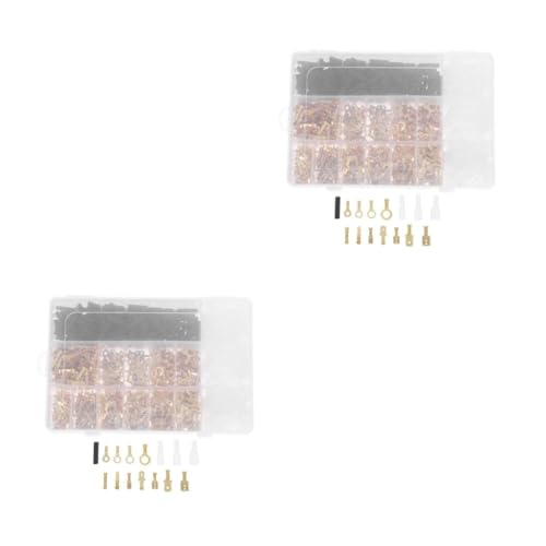 PRETYZOOM 2100 Stck. Messingterminals Flachstecker-set Draht-crimp-anschluss-kit Klemmenblock Für Die Verkabelung Isolierte Crimpanschlüsse Car-audio-flachsteckverbinder Golden PRETYZOOM 2100 Stck. Messingterminals Flachstecker-set Draht-crimp-anschluss-kit Klemmenblock Für Die Verkabelung Isolierte Crimpanschlüsse Car-audio-flachsteckverbinder Golden von PRETYZOOM