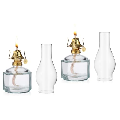 PRETYZOOM 2St tischlampe The Desk lamp schreibtischleuchten Schreibtisch tageslichtlampe schreibtischlicht Tempel Öllampe Retro-Wandlampe dekorative Petroleumlampe Tempel Petroleumlampe Glas PRETYZOOM 2St tischlampe The Desk lamp schreibtischleuchten Schreibtisch tageslichtlampe schreibtischlicht Tempel Öllampe Retro-Wandlampe dekorative Petroleumlampe Tempel Petroleumlampe Glas von PRETYZOOM