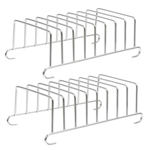 PRETYZOOM 2st Backabtropfgestell Zubehör Für Heißluftfritteusen Bäckerständer Aus Metall Brotlaib Stehen Toast-displayhalter Brotständer Edelstahl 304 Netz Fräulein PRETYZOOM 2st Backabtropfgestell Zubehör Für Heißluftfritteusen Bäckerständer Aus Metall Brotlaib Stehen Toast-displayhalter Brotständer Edelstahl 304 Netz Fräulein von PRETYZOOM