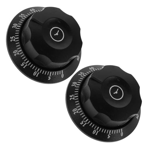 PRETYZOOM Kleiner Backtimer Manueller Kochtimer Abgestuftes Zifferblatt Lauter Alarm Für Die Küchentimer-erinnerung von PRETYZOOM