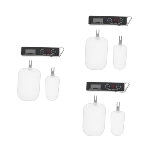 PRETYZOOM 3 Sätze Elektronische Küchenwaage Digital Spoon Scale Digitale Schaufel Präzisionswaage Mini Lebensmittelwaage Gewicht Messlöffel Mini Küchenwaage Kleiner Grammmaßstab Metall von PRETYZOOM