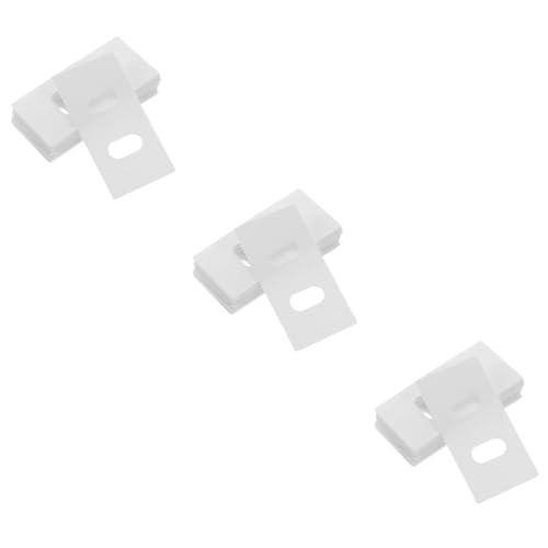 PRETYZOOM 3 Sätze Vertikale Jalousien Reparatur Tabs Hochwertige Ersatzclips Für Fensterjalousien Reparaturset Für Vertikale Vorhänge Robuste Und Langlebige Lösung Für Defekte 20 Stück * 3 von PRETYZOOM