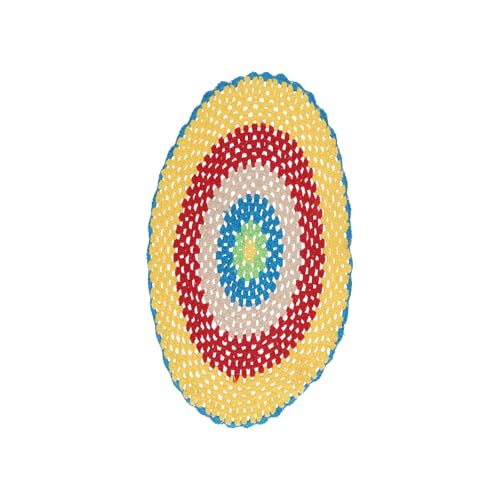 PRETYZOOM 3 Stck. Küchenmatte Place mats tischdeko esstisch Baumwollplatzset Baumwolltischset Esszimmerdekoration Küchenblock hitzebeständiges Tischset Lebensmittelmatte Colorful von PRETYZOOM