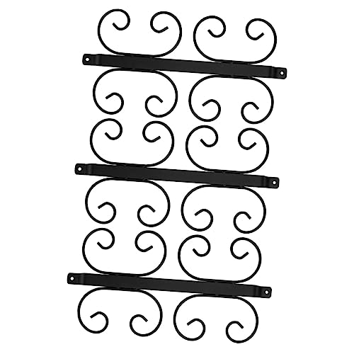 PRETYZOOM 3 Stck. Weinregal Hängend Fach Weinglashalter Schwarzer Metallhalter Kreatives Küchenzubehör Platzsparend Praktisch für Zuhause PRETYZOOM 3 Stck. Weinregal Hängend Fach Weinglashalter Schwarzer Metallhalter Kreatives Küchenzubehör Platzsparend Praktisch für Zuhause von PRETYZOOM