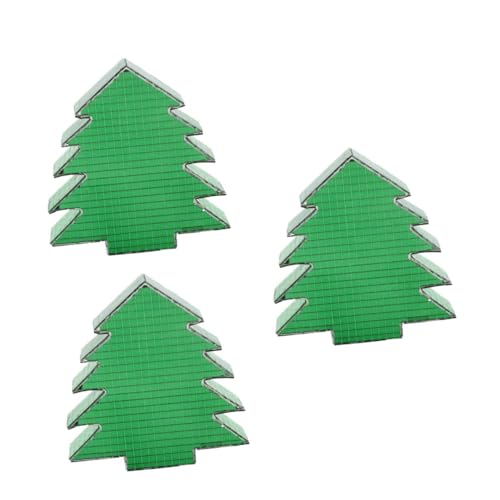 PRETYZOOM 3 Stück Christbaumschmuck weihnachtliche Tischdekoration Tisch-Weihnachtsbaum aus Glas Feiertags-Desktop-Baum Weihnachtsbaum für abgestufte Tablett Schreibtischbaum Schaum Grün PRETYZOOM 3 Stück Christbaumschmuck weihnachtliche Tischdekoration Tisch-Weihnachtsbaum aus Glas Feiertags-Desktop-Baum Weihnachtsbaum für abgestufte Tablett Schreibtischbaum Schaum Grün von PRETYZOOM