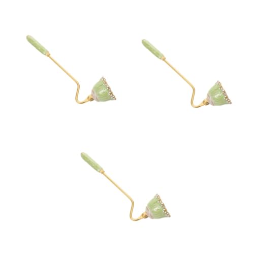 PRETYZOOM 3 Stück Kerzenlöscher Tee -Leuchtkerze -Snuffer Flammenlöschwerkzeug Dochtschneider Kerzenflammenlöscher Feuerstopper für Kerzen Docht Snuffer für Feuerlöscher Metall Grün PRETYZOOM 3 Stück Kerzenlöscher Tee -Leuchtkerze -Snuffer Flammenlöschwerkzeug Dochtschneider Kerzenflammenlöscher Feuerstopper für Kerzen Docht Snuffer für Feuerlöscher Metall Grün von PRETYZOOM