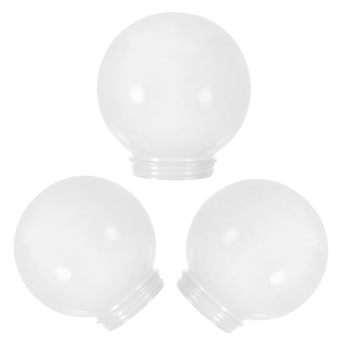 PRETYZOOM 3 Stück Kugel Lampenschirm Ø Ersatz Lampenschirm für Wand Außenleuchten Schutz und Dekoration Präzise für Öffnung Wetterbeständig und Pflegeleicht PRETYZOOM 3 Stück Kugel Lampenschirm Ø Ersatz Lampenschirm für Wand Außenleuchten Schutz und Dekoration Präzise für Öffnung Wetterbeständig und Pflegeleicht von PRETYZOOM