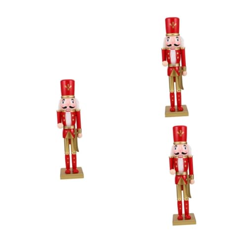 PRETYZOOM 3 Stück Nussknacker-verzierung Großer Nussknacker Mantel Weihnachtsdekoration Weihnachten Holz PRETYZOOM 3 Stück Nussknacker-verzierung Großer Nussknacker Mantel Weihnachtsdekoration Weihnachten Holz von PRETYZOOM