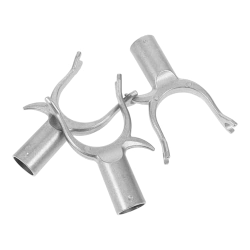 PRETYZOOM 3stücke Kleiderstangengabel Aus Aluminiumlegierung Kleiderstangenkopf Ersatz Für Stangenköpfe Werkzeug Zum Aufhängen Von Kleidung Haushaltsbedarf Langlebig Für Dauerhaften von PRETYZOOM