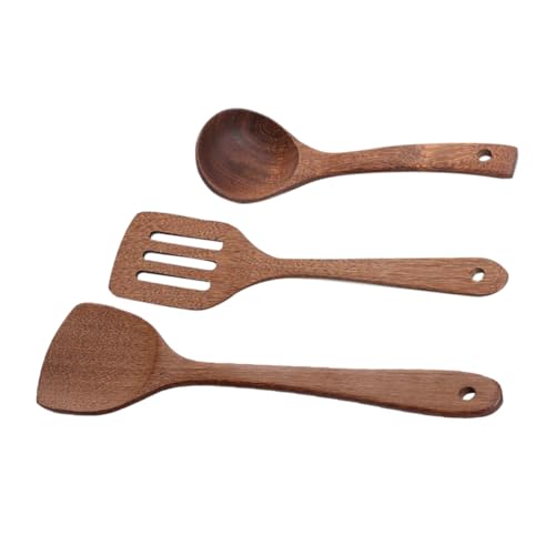 PRETYZOOM 3 Stück Teiliges Kochlöffel aus Natürlichem Holz Langlebig und Umweltfreundlich mit Langem Griff und Praktischen Hängeöhren zum Rühren Großer Speisemengen Haushalt und Gastronomie PRETYZOOM 3 Stück Teiliges Kochlöffel aus Natürlichem Holz Langlebig und Umweltfreundlich mit Langem Griff und Praktischen Hängeöhren zum Rühren Großer Speisemengen Haushalt und Gastronomie von PRETYZOOM