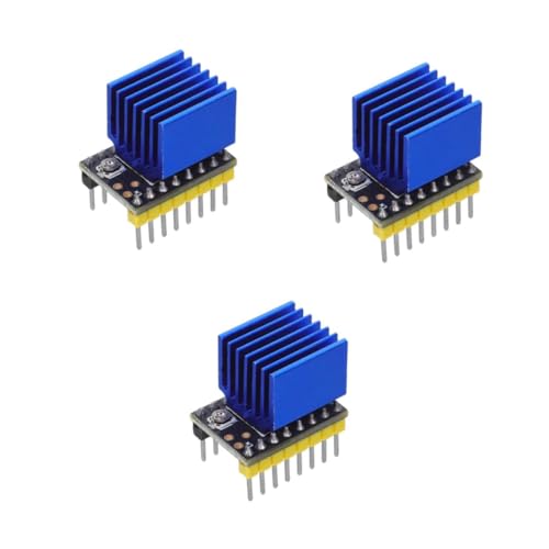PRETYZOOM 3 Stück Teiliges Stepper Motor Driver Modul mit Kühlkörper Leiser Drucker Motorsteuerungsplatine Präzise Industrielle Schrittmotorsteuerung für Stabile und Geräuscharme PRETYZOOM 3 Stück Teiliges Stepper Motor Driver Modul mit Kühlkörper Leiser Drucker Motorsteuerungsplatine Präzise Industrielle Schrittmotorsteuerung für Stabile und Geräuscharme von PRETYZOOM