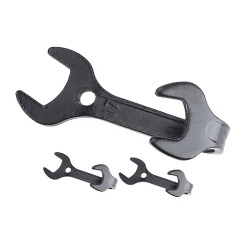 PRETYZOOM 3 Stück Vintage Garderobenhaken Schraubenschlüssel Form aus Metall Wandhaken für Kleidung und Schlüssel Robuste Wandmontage Vielseitig für Schlafzimmer Küche Bad Dekorativer PRETYZOOM 3 Stück Vintage Garderobenhaken Schraubenschlüssel Form aus Metall Wandhaken für Kleidung und Schlüssel Robuste Wandmontage Vielseitig für Schlafzimmer Küche Bad Dekorativer von PRETYZOOM