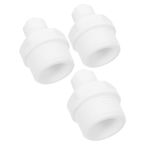 PRETYZOOM 3 Stück Wasserfilter Adapter Schnellanschluss Gerader Fitting für Schläuche Einfache Installation ohne Werkzeuge für Garten Getränke und Kühlsysteme von PRETYZOOM
