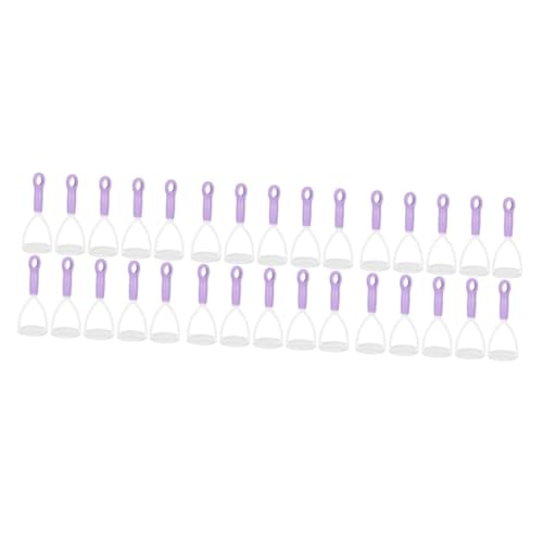 PRETYZOOM 30 Stck. Mini Potato Masher Kartoffelstampfer Food-smasher Handstampfer Für Kartoffeln Nichtelektrische Gemüse-masher Gemüsestampfer Food Stampfer Werkzeug Obststampfer Pp Violett von PRETYZOOM