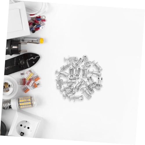 PRETYZOOM 320 Stck. Teiliges Expansion Schrauben Petal Form Metallanker Dübel für Trockenbau Mauer Wandbefestigung mit Hoher Haltekraft und Einfacher Montage von PRETYZOOM