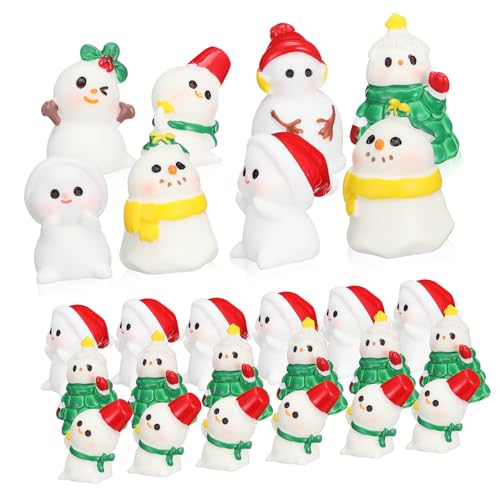 PRETYZOOM 36 STK. Teiliges Weihnachts Miniaturfiguren aus Robustem Resin Bunte Kleine Schneemann und Weihnachtsmann Figuren Vielseitige Deko für Miniaturgärten Schreibtisch oder Bücherregal PRETYZOOM 36 STK. Teiliges Weihnachts Miniaturfiguren aus Robustem Resin Bunte Kleine Schneemann und Weihnachtsmann Figuren Vielseitige Deko für Miniaturgärten Schreibtisch oder Bücherregal von PRETYZOOM