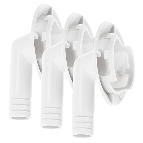 PRETYZOOM 40mm Ablaufschlauch Fitting Winkelstück Fenster Klimaanlage Schlauchadapter von PRETYZOOM