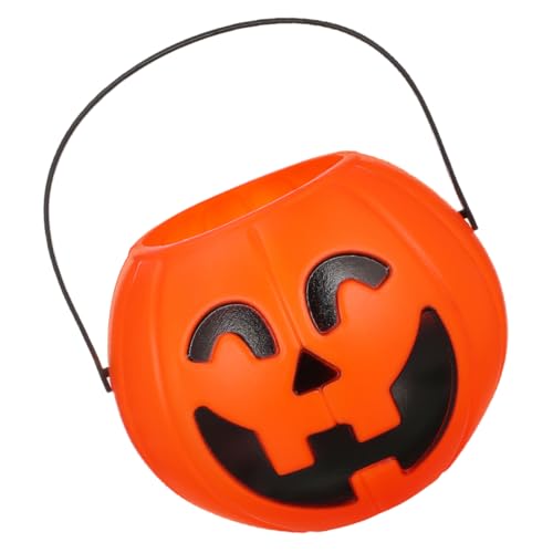 PRETYZOOM 3stücke Kürbis-süßigkeiteneimer Aus Kunststoff Tragbarer Eimer Für Halloween-party Dekorativer Kürbiseimer Für Junge Mädchen Süßes Oder Saures -eimer Mit Griff PRETYZOOM 3stücke Kürbis-süßigkeiteneimer Aus Kunststoff Tragbarer Eimer Für Halloween-party Dekorativer Kürbiseimer Für Junge Mädchen Süßes Oder Saures -eimer Mit Griff von PRETYZOOM