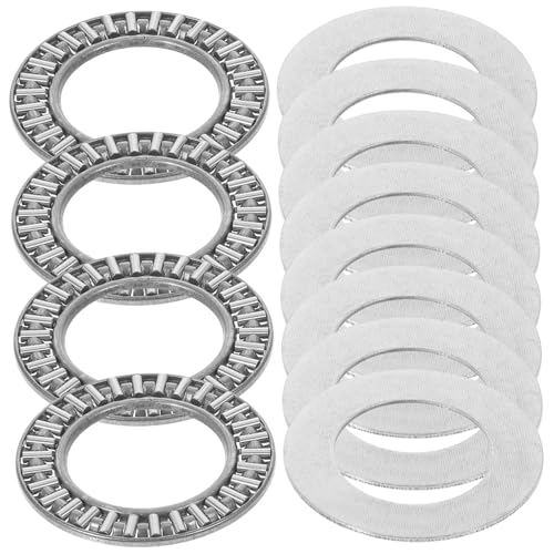 PRETYZOOM 4 Sätze Push Nadelrollenlager mit Unterlegscheiben Hochbelastbar Hitzebeständig Einseitig Wirkend Geeignet für Landwirtschaftliche Maschinen Förderanlagen Aufzüge und Walzwerke PRETYZOOM 4 Sätze Push Nadelrollenlager mit Unterlegscheiben Hochbelastbar Hitzebeständig Einseitig Wirkend Geeignet für Landwirtschaftliche Maschinen Förderanlagen Aufzüge und Walzwerke von PRETYZOOM