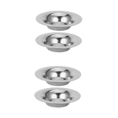 PRETYZOOM 4 Stck. Kerzenschmelzheizung Wachswärmer -Topfschale Aroma -Wachs -Schmelztiegel Hartwachs-Schmelztiegel Wachspot für Aroma Wachserhitzer Metalltopf Rostfreier Stahl Silber PRETYZOOM 4 Stck. Kerzenschmelzheizung Wachswärmer -Topfschale Aroma -Wachs -Schmelztiegel Hartwachs-Schmelztiegel Wachspot für Aroma Wachserhitzer Metalltopf Rostfreier Stahl Silber von PRETYZOOM